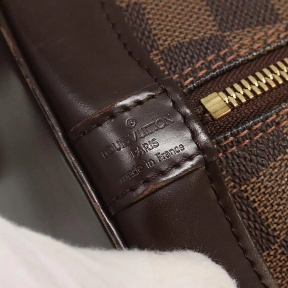 LOUIS VUITTON Damier Ebene Alma Hand Bag N51131 LV Auth - Picture 7 of 16